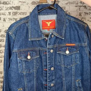Cowboy blues | women dark wash denim jean jacket